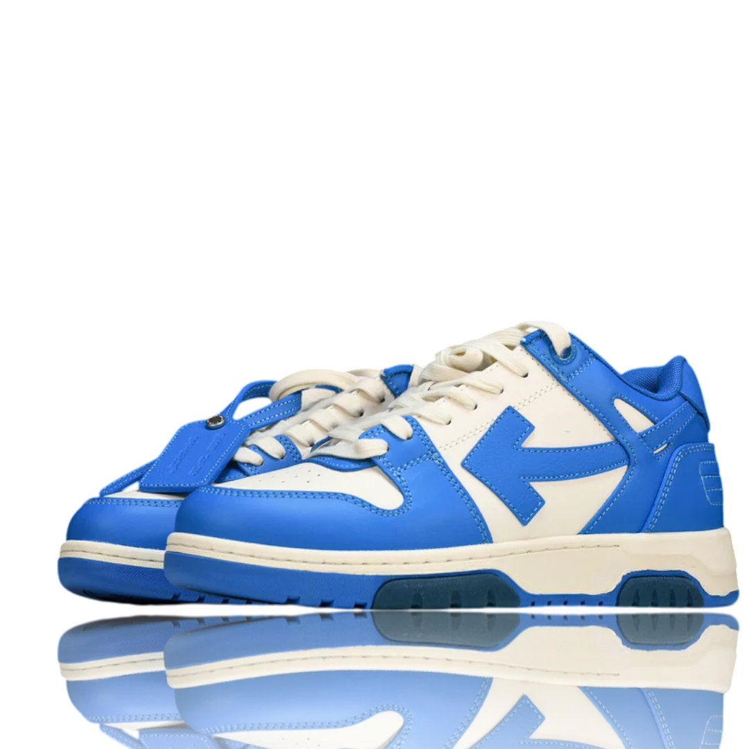 Off-White Out Of Office Low Top 'White Blue'