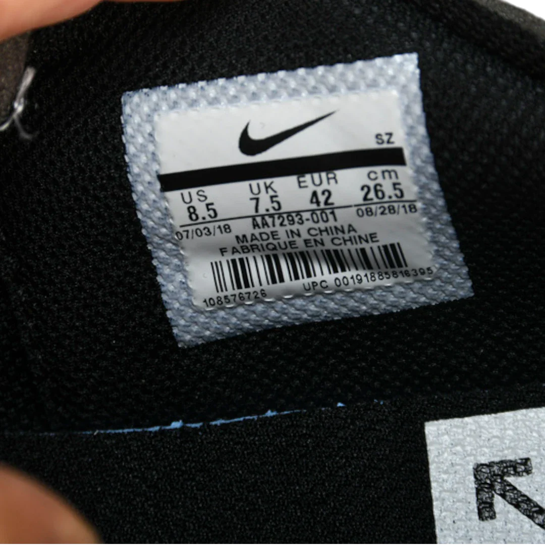 Off-White x AM90 'Black'