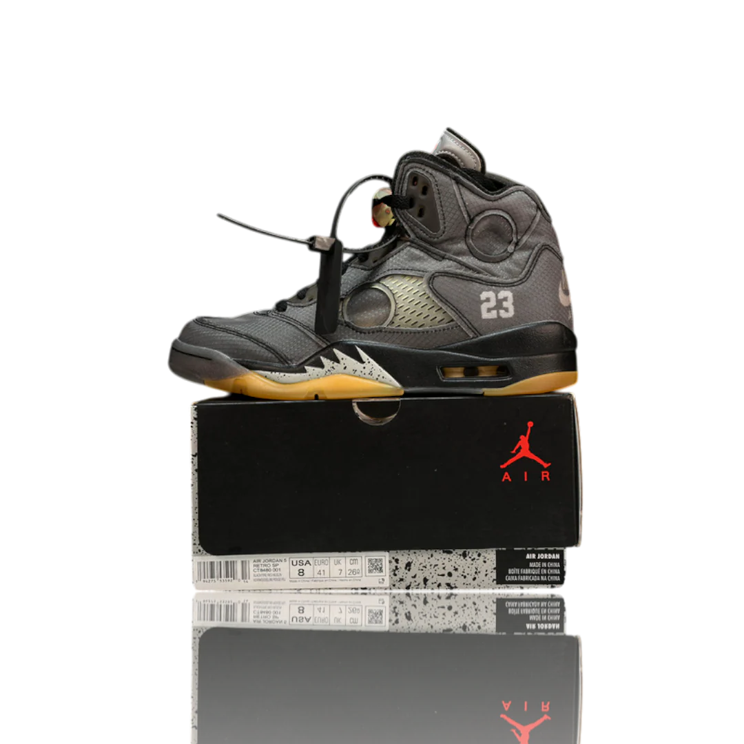 Off-White x AJ5 Retro 'Muslin'