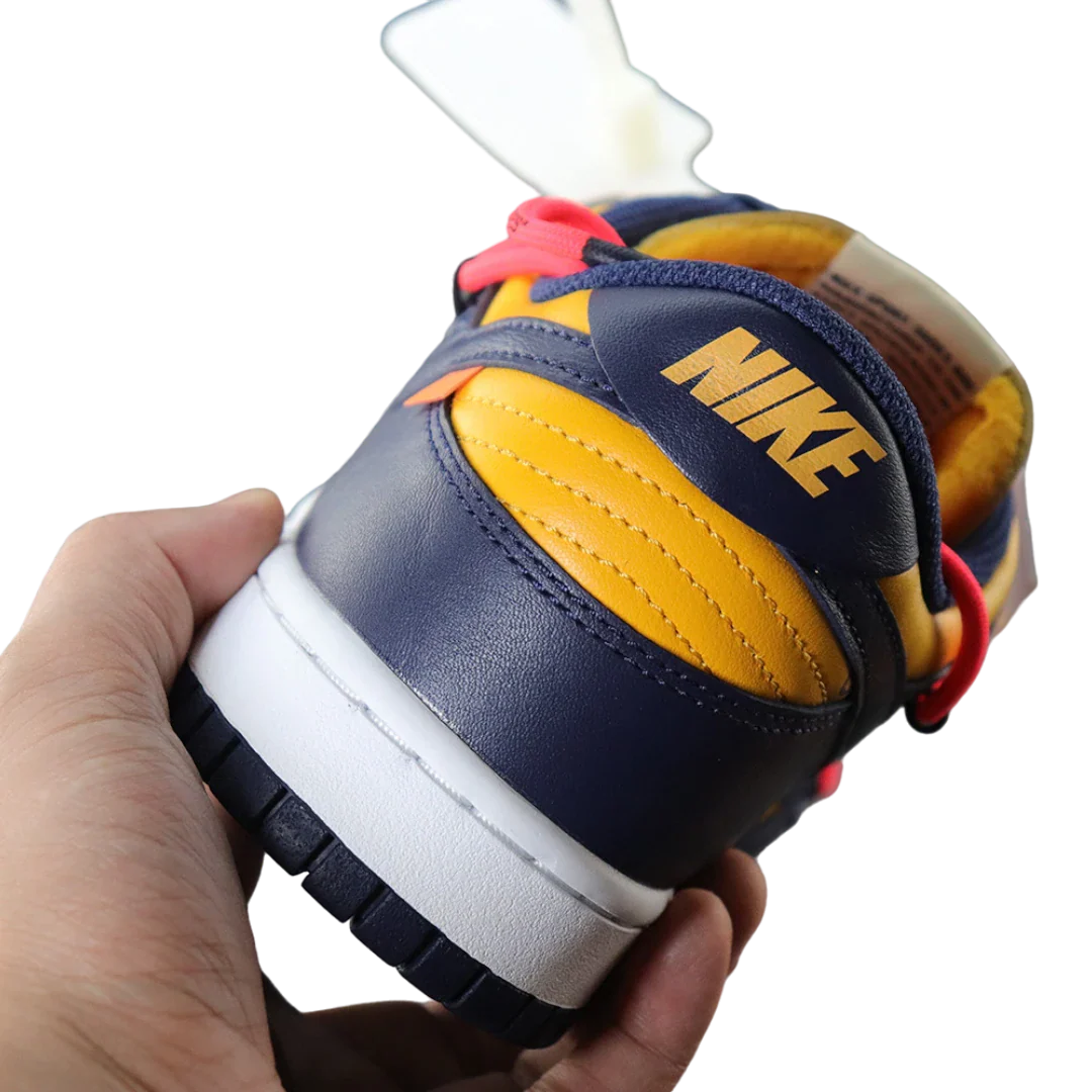 Off-White x SB Dnk Low 'University Gold'
