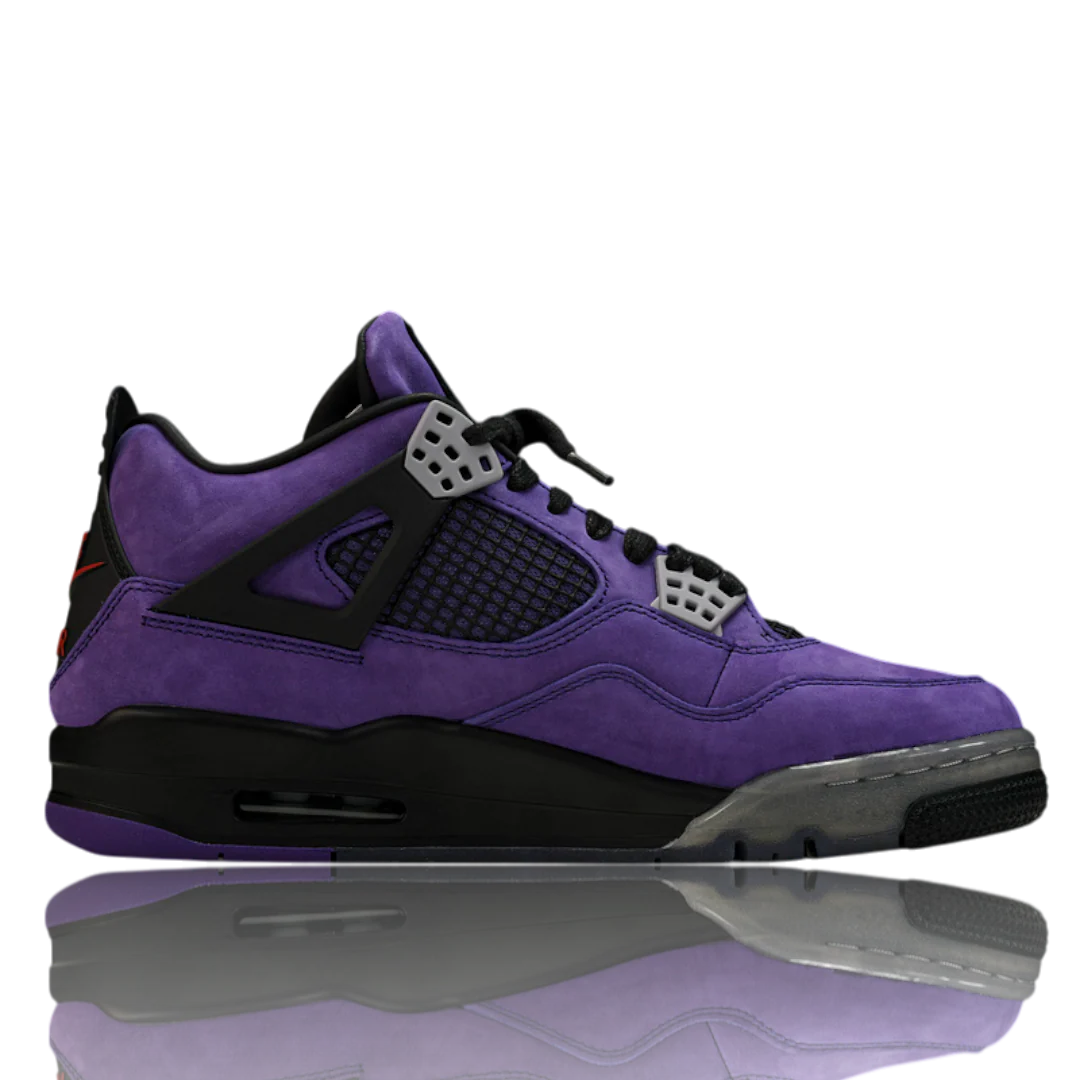 Travis Scott x AJ4 Retro Purple 'Friends and Family'