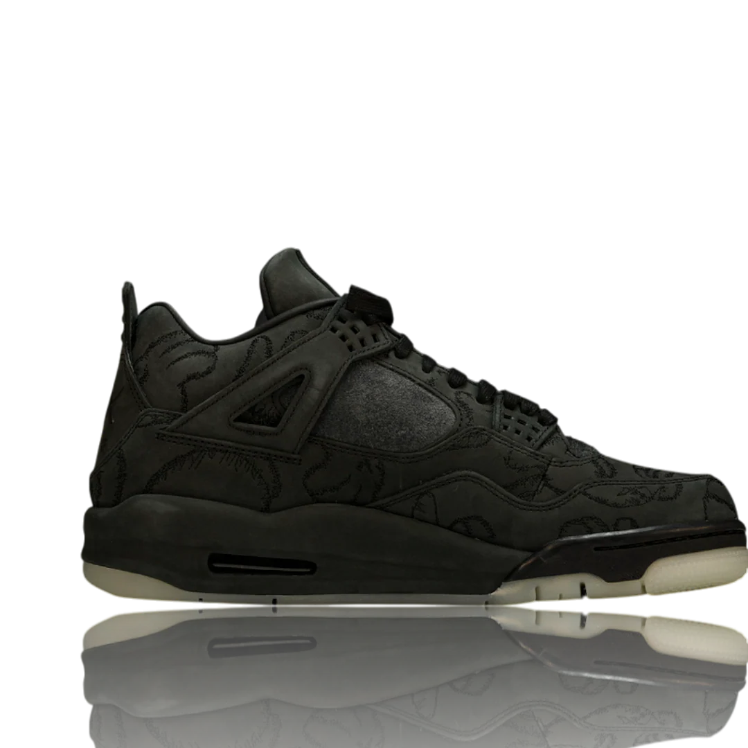 KAWS x AJ4 Retro 'Black'