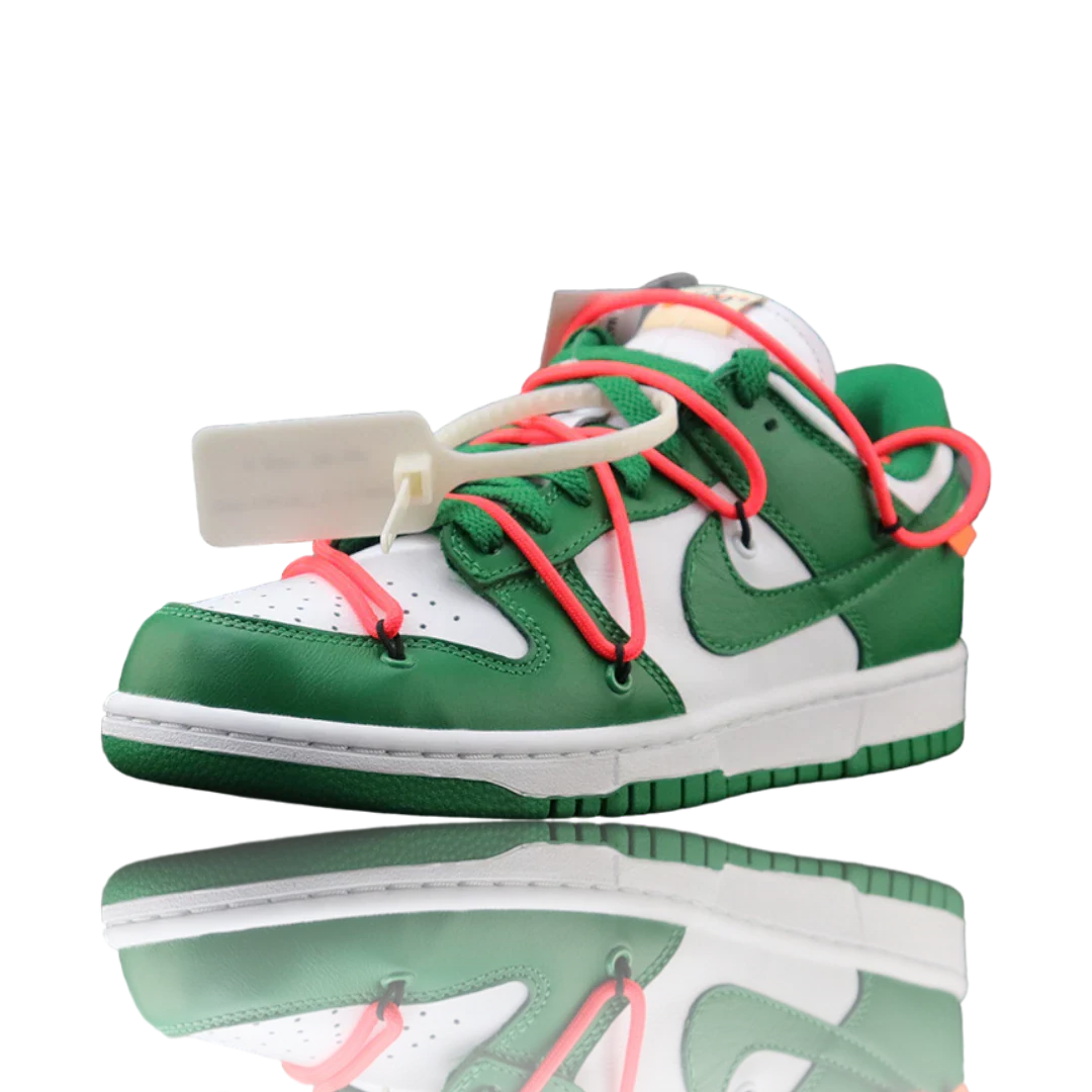 Off-White x SB Dnk Low 'Pine Green'