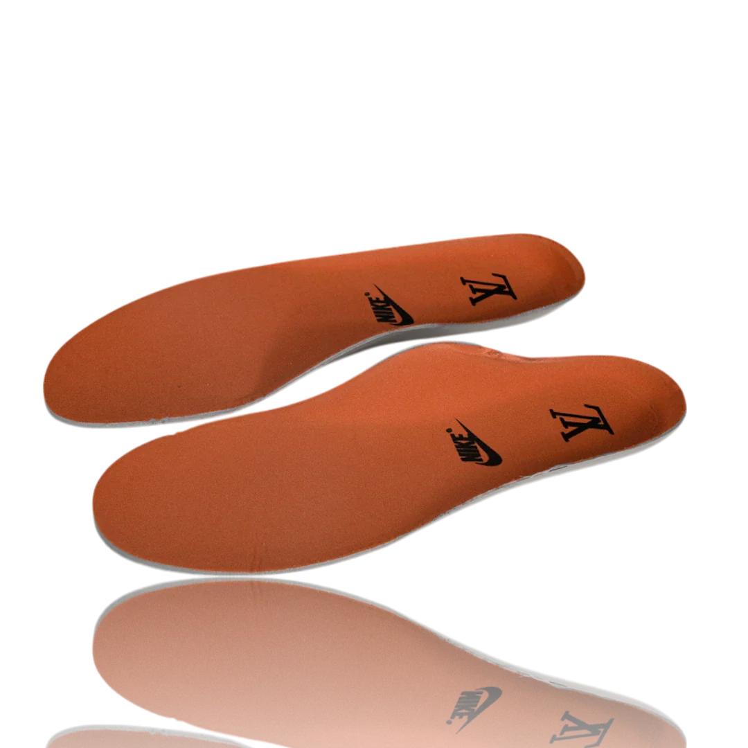 Louis Vuittоп x AF1 By Virgil Abloh 'Monogram Brown'