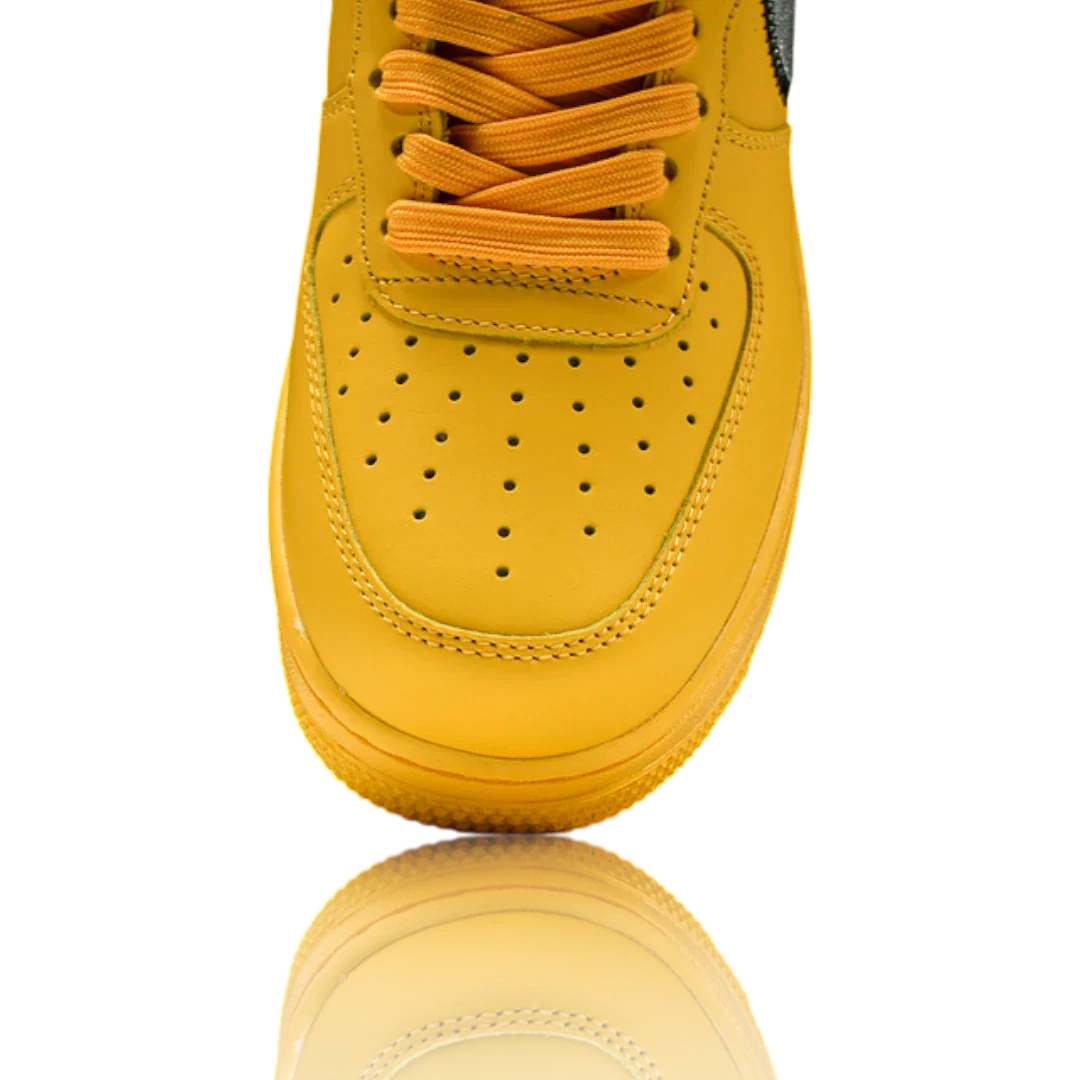 Off-White x AF1 'University Gold'