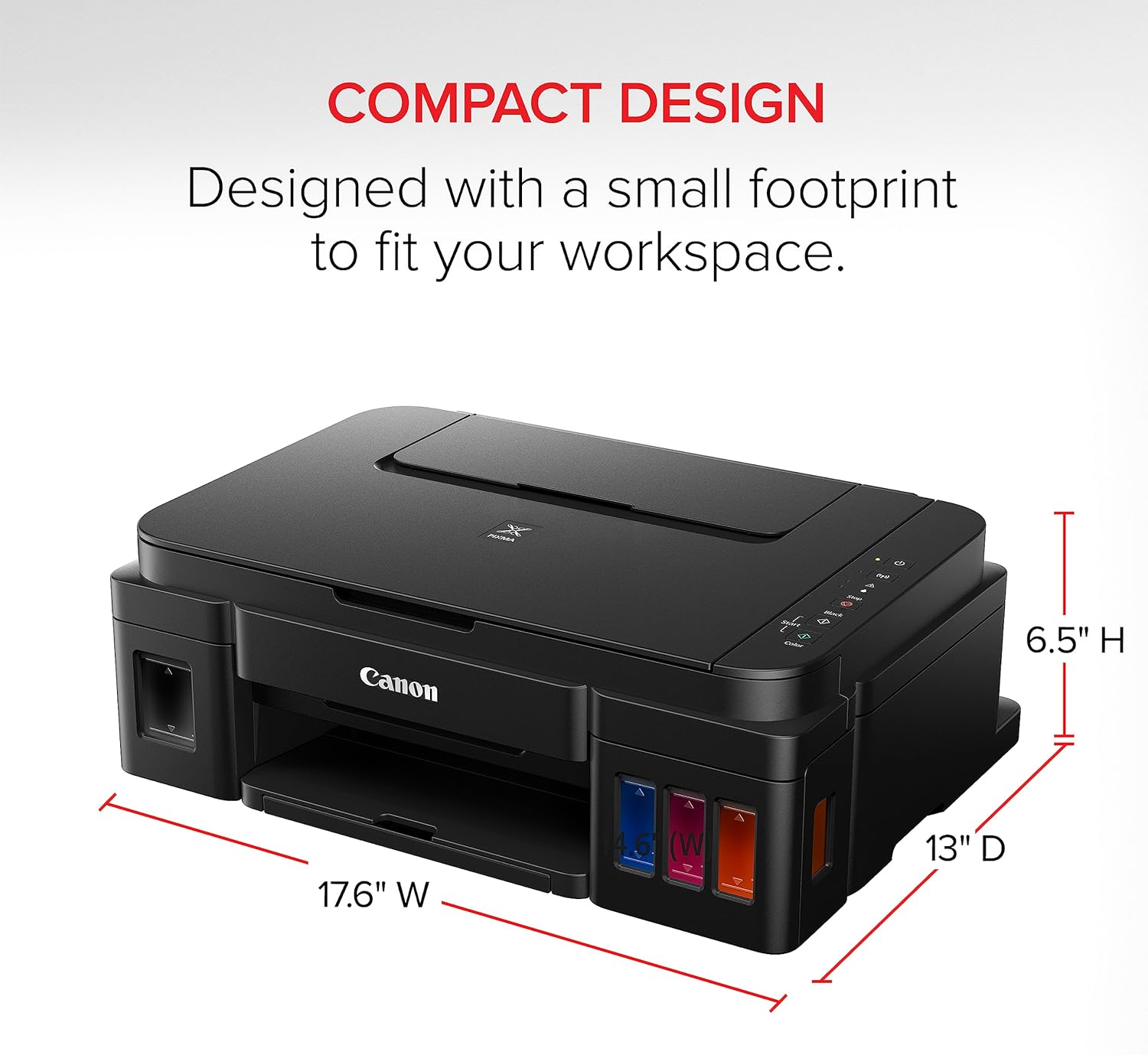 Canon G3200 All-In-One Wireless Supertank (MegaTank) Printer| Copier| Scanner| and Mobile Printing