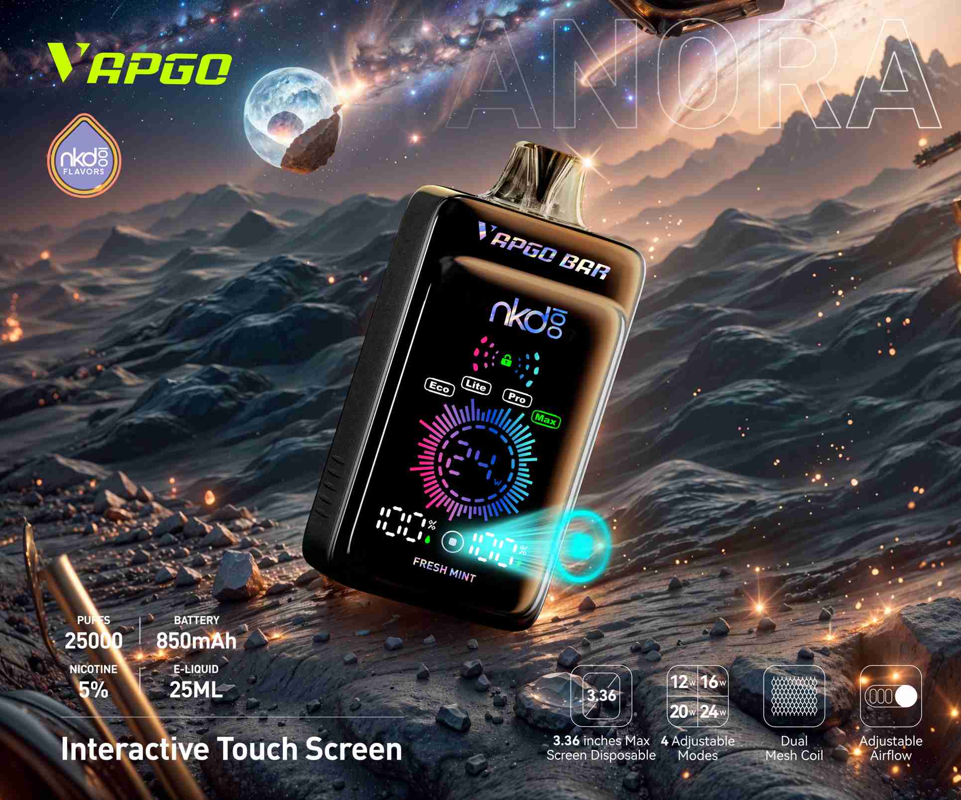 Vapgobar Panora 25000 PUFFS