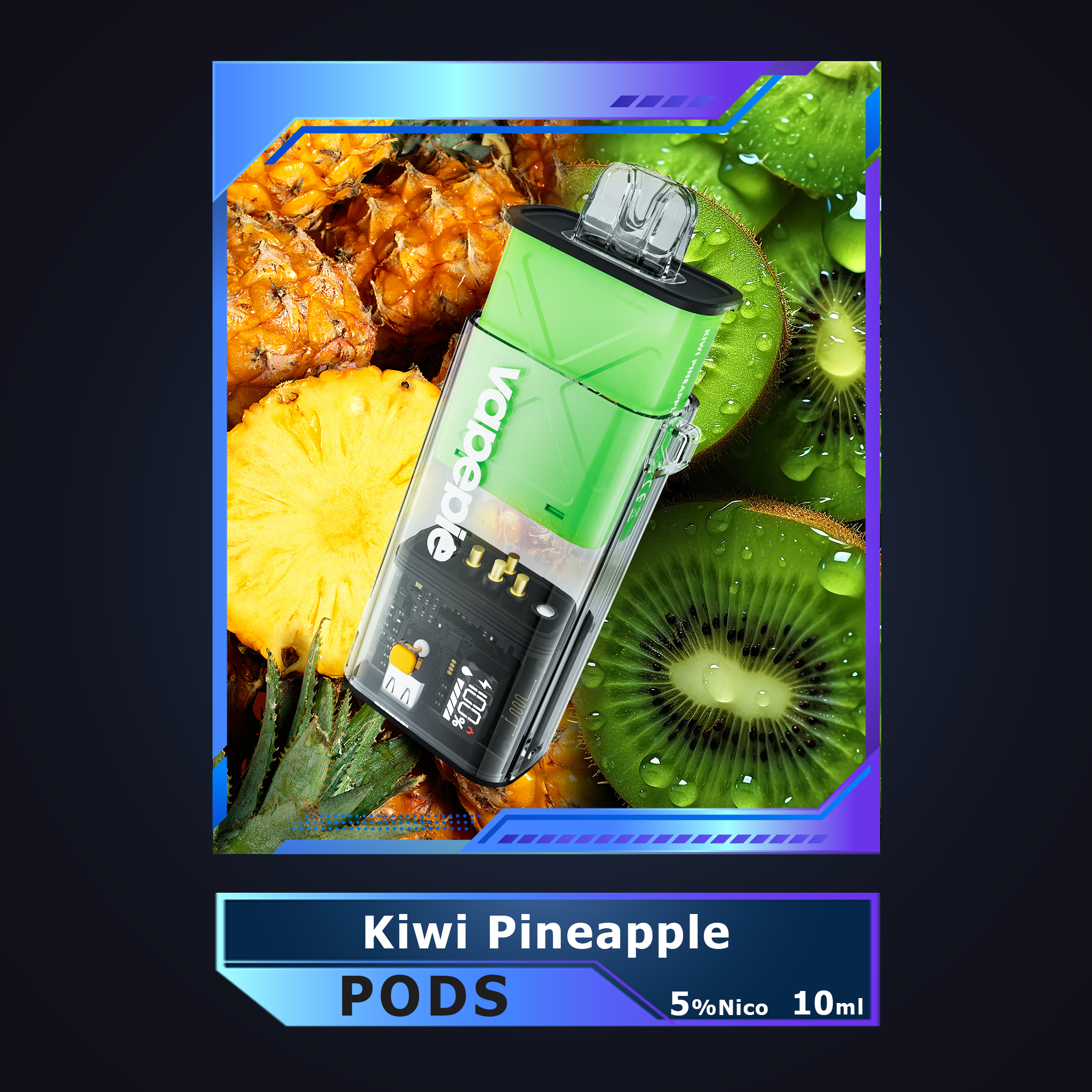 Vapepie Disposable Pod Kit 10000 Puffs🆕Available in 22 flavors🆕-6pcs