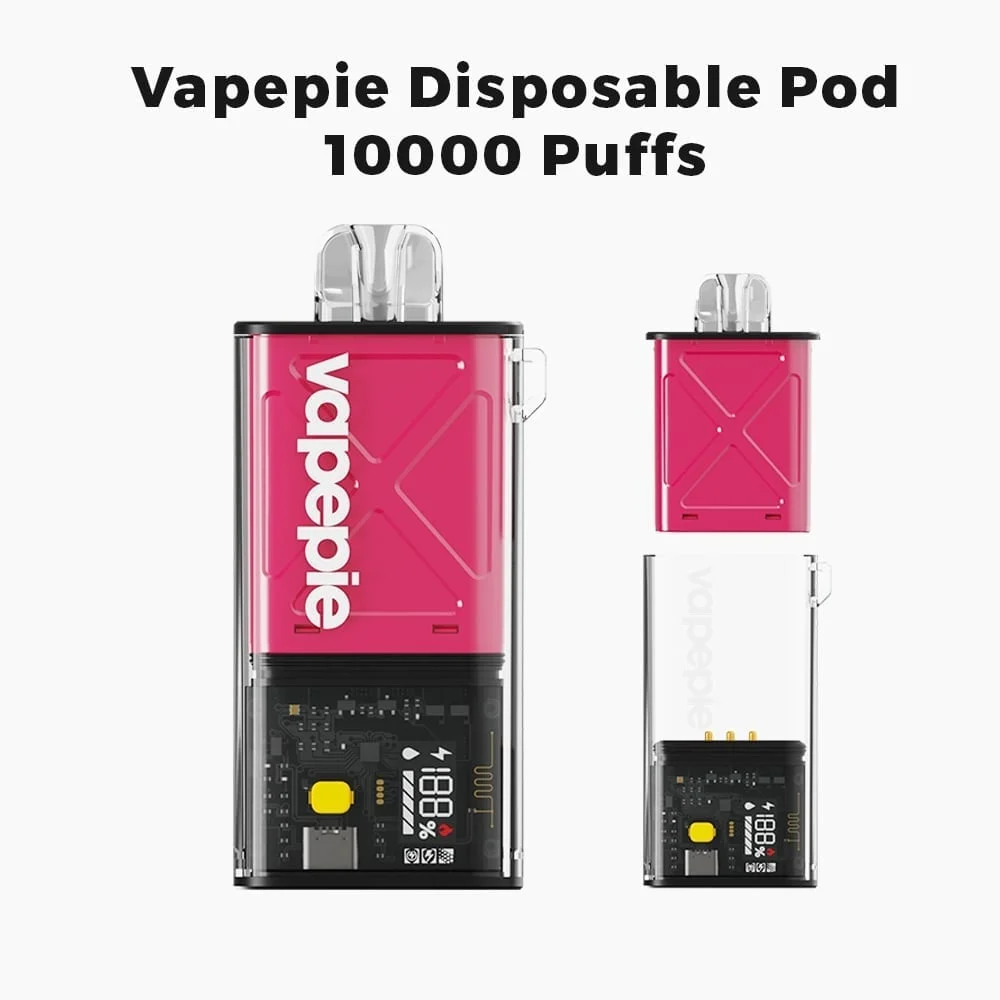 Vapepie Disposable Pod Kit 10000 Puffs🆕Available in 22 flavors🆕-6pcs