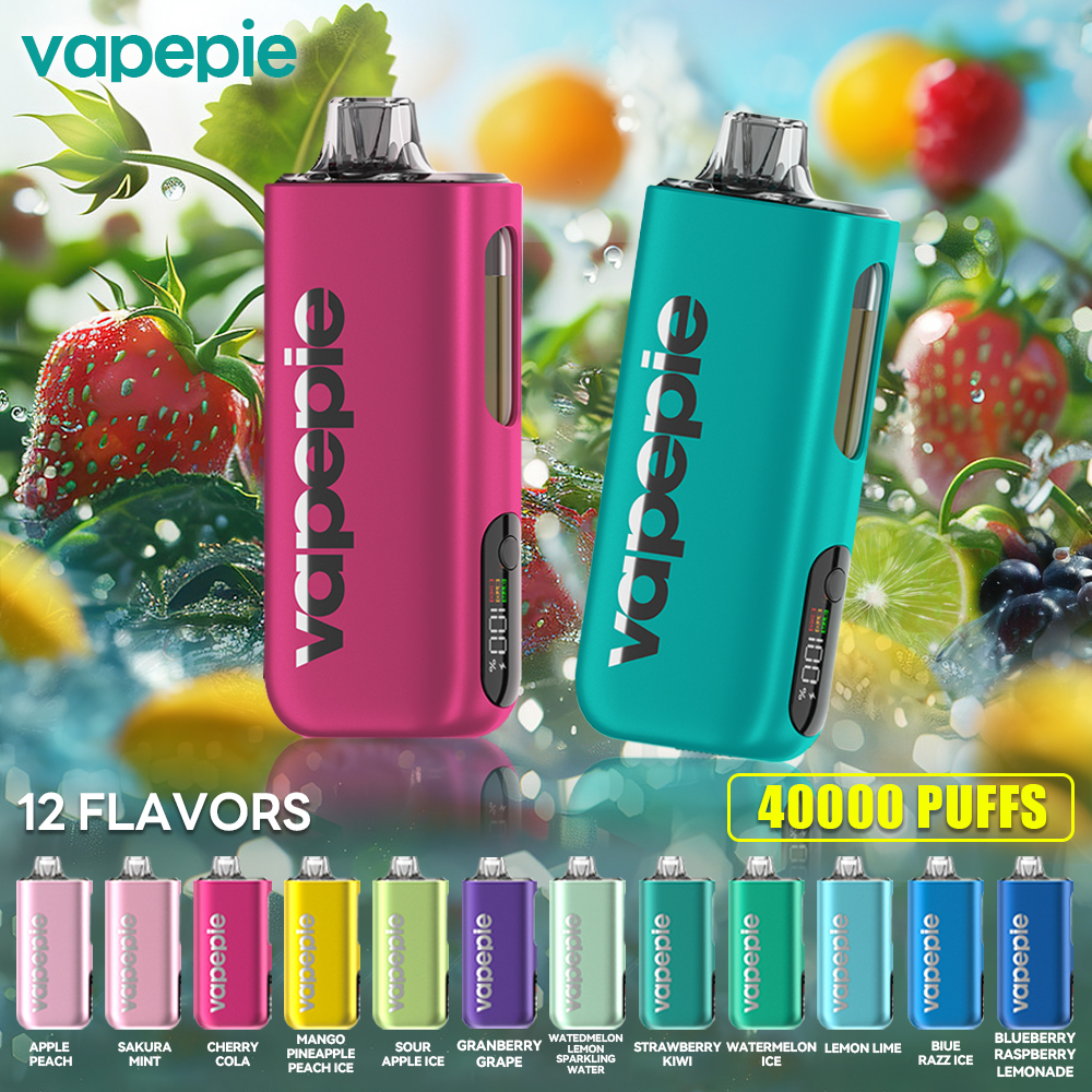 VAPEPIE Max 40000 PUFFS High-Capacity Vape 14 Awesome Flavors