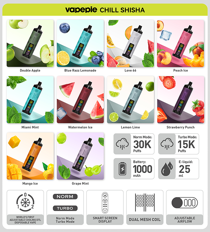 VAPEPIE AirPush 20000 PUFFS