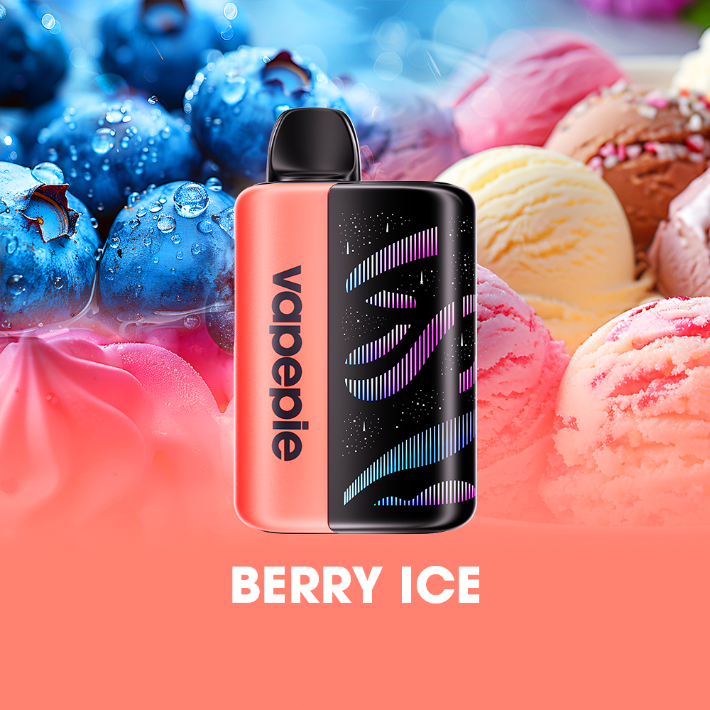 VAPEPIE Galactic Gleam 35000 Puffs– Curved screen and mas