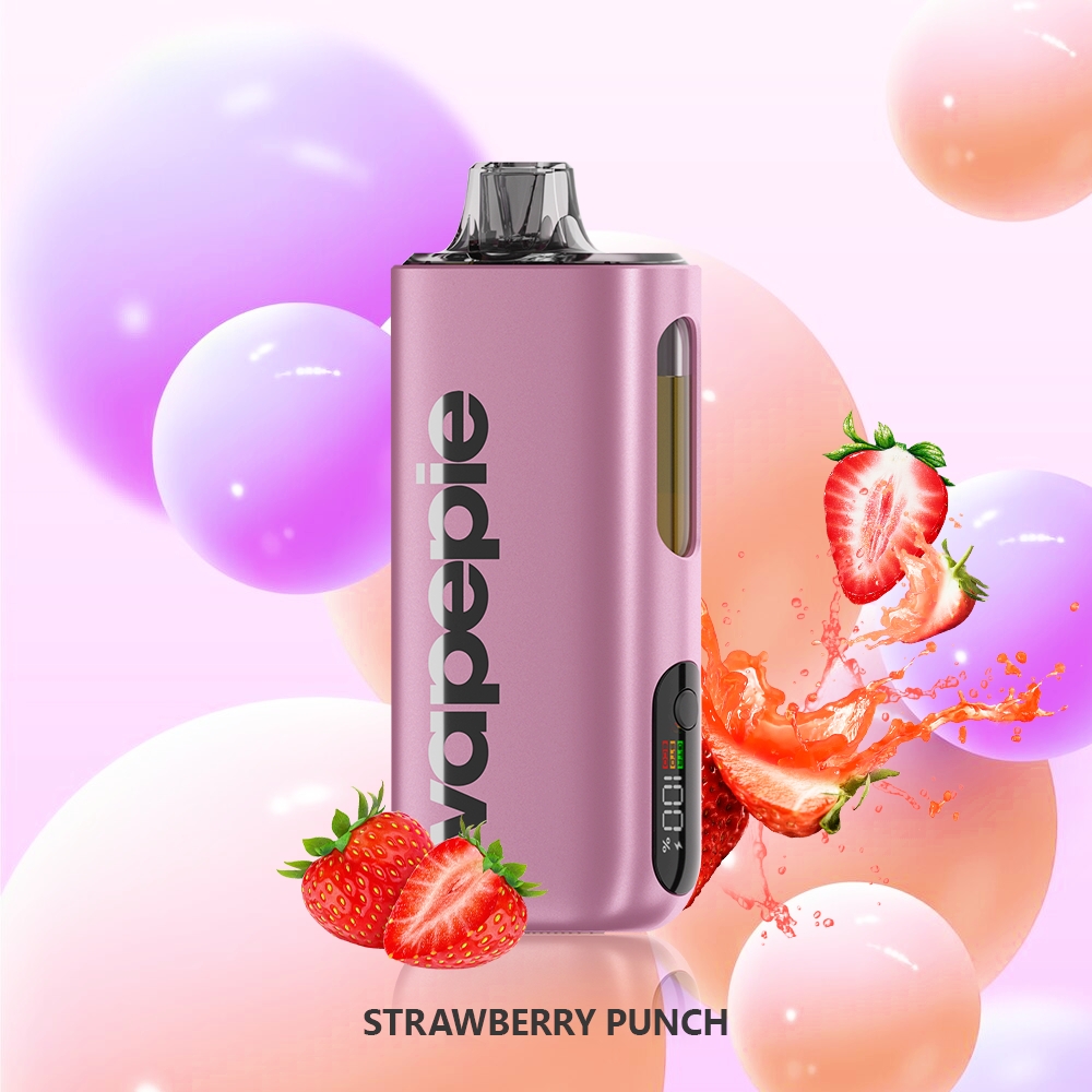 Vapepie Max 40000 Puffs-Strawberry Punch