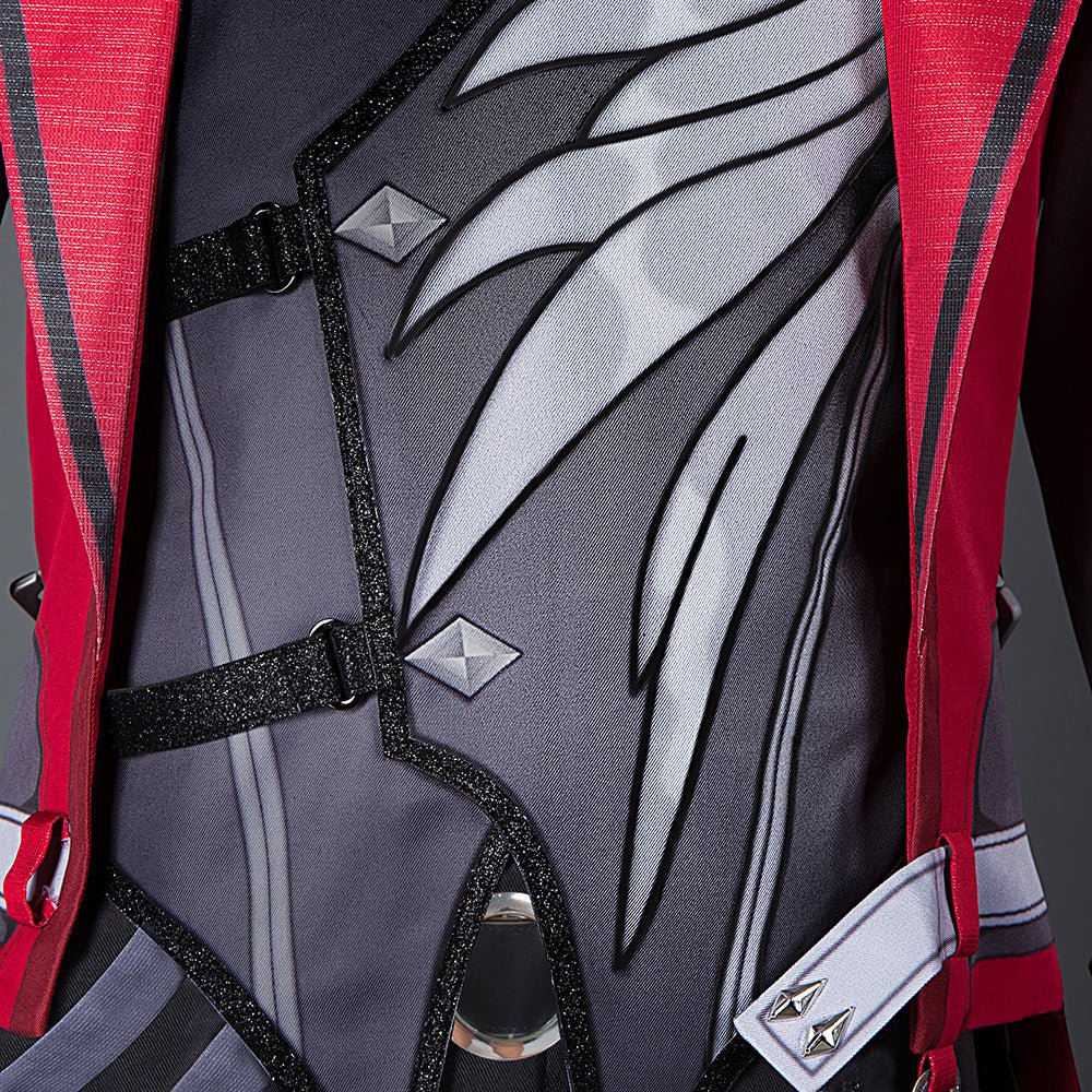 Mergulhe na Noite com o Traje de Cosplay Diluc Crepúsculo Carmesim - Genshin Impact - Estrela Cosplay