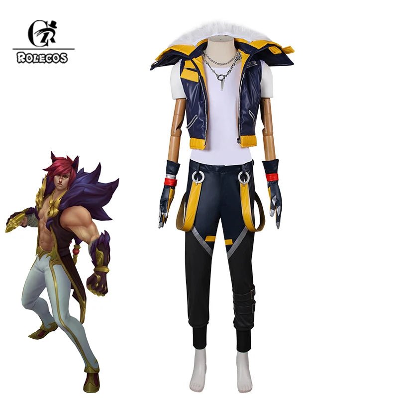 Fantasia de Cosplay Heartsteel Sett LOL para Homens Adultos - Roleplay Completo - Estrela Cosplay