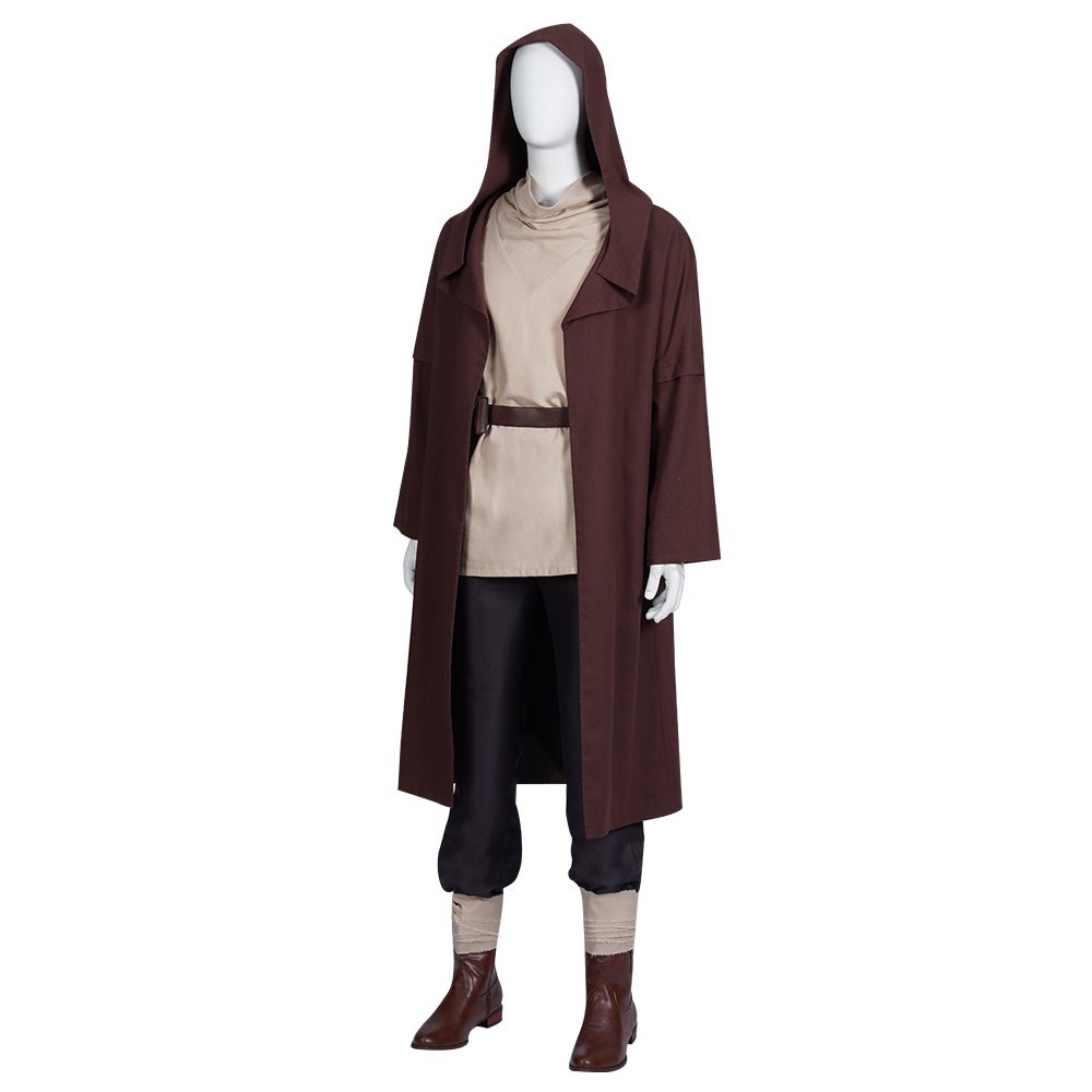 Traje de Cosplay Obi-Wan Kenobi 2022 - Casaco e Calça Conjunto Completo para Homens - Estrela Cosplay