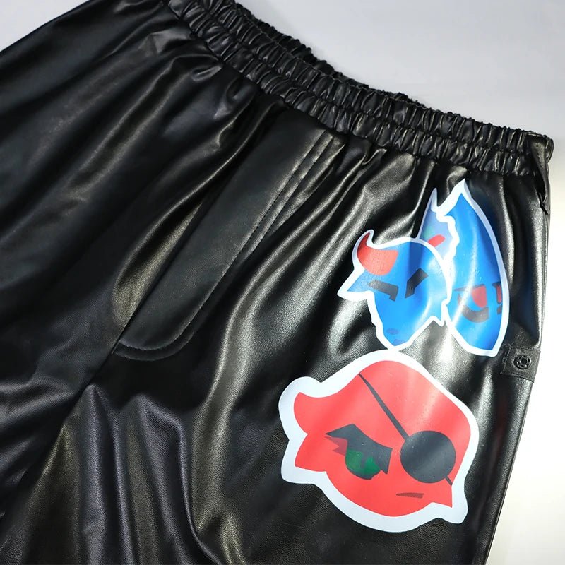 Fantasia de Cosplay HEARTSTEEL Ezreal do Jogo LOL - Terno Preto Unissex Conjunto Completo com Óculos para Halloween - Estrela Cosplay