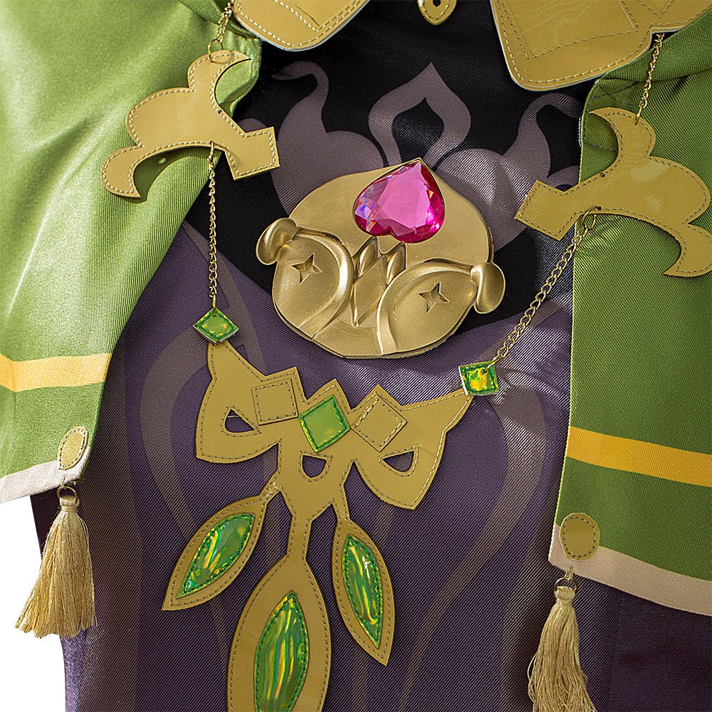 Fantasia de Collei de Genshin Impact para Fãs – Design Autêntico Inspirado no Anime - Estrela Cosplay
