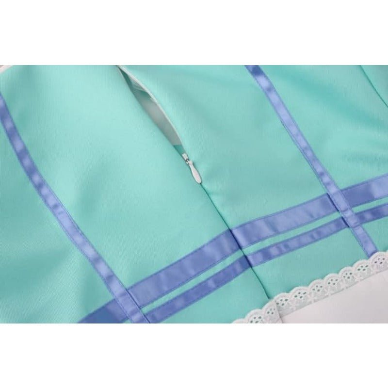 Fantasia de Cosplay Love Live! Sunshine!! Aqours Jumping Heart - Chika, Dia, Ruby e Riko - Estrela Cosplay