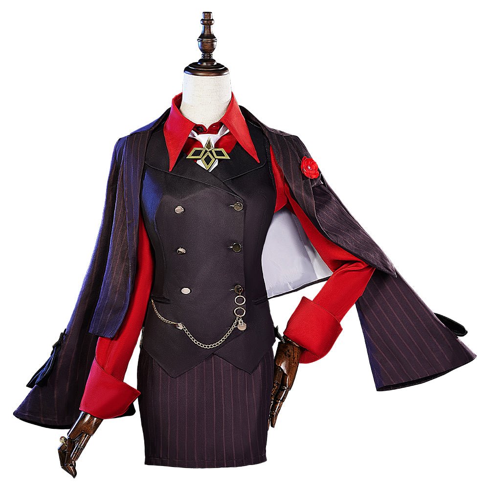 Genshin Impact - Fantasia de Hu Tao (Edição Colaboração OnePlus) Traje Cosplay - Estrela Cosplay