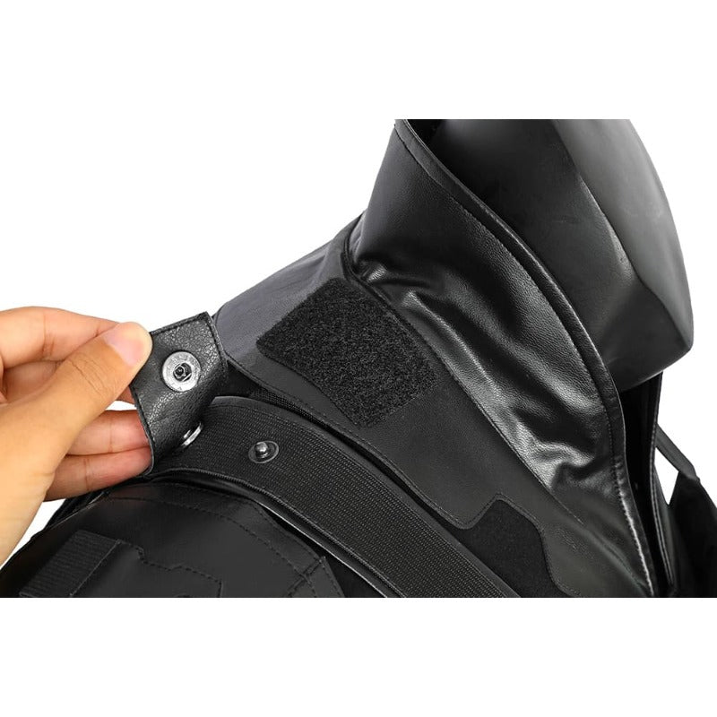 Traje de Cosplay de Couro PU Versão Filme The Batman para Halloween e Festas - Estrela Cosplay