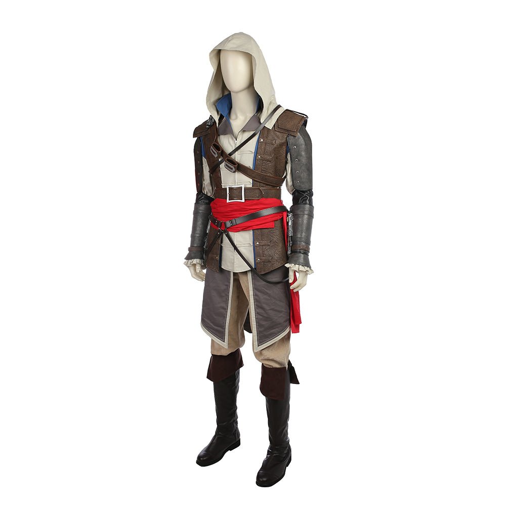 Fantasia de Edward Kenway de Assassin's Creed 4 Black Flag (Versão Melhorada) para Cosplay - Estrela Cosplay