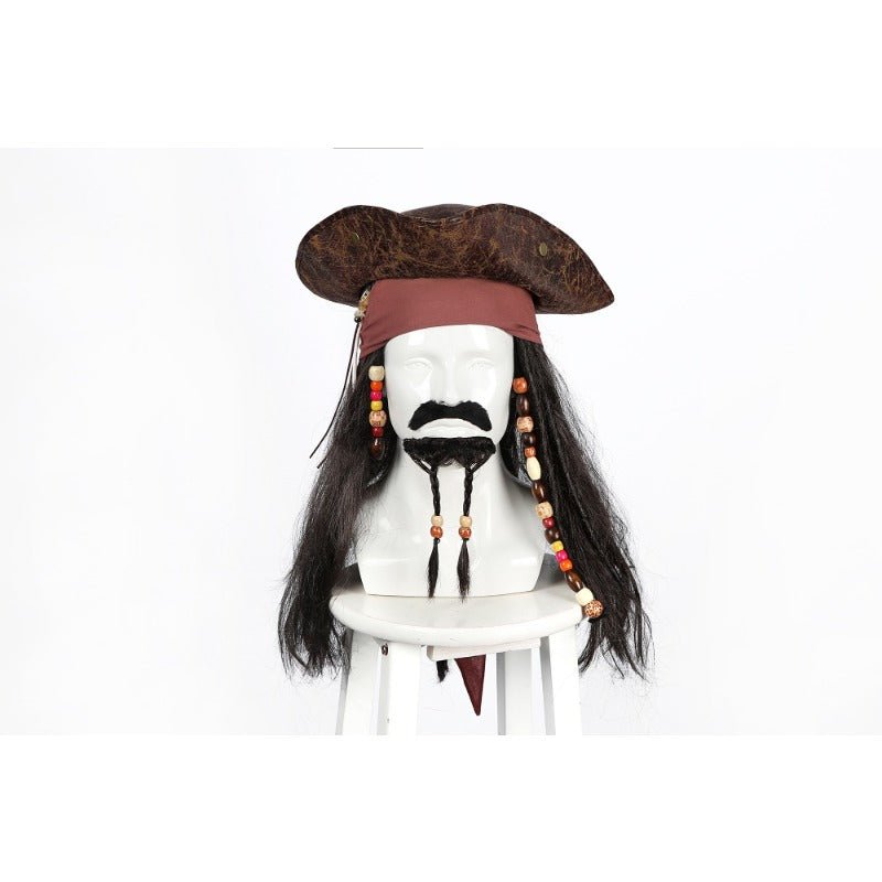 Fantasia de Captain Jack Sparrow Cosplay - Conjunto Pirata de Alta Qualidade para Adultos no Halloween - Estrela Cosplay
