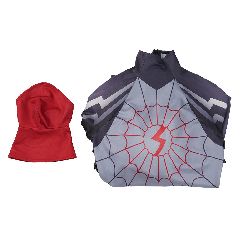 Traje de Cosplay Silk Cindy Moon Spider-Man Homecoming Macacão de Impressão Completo - Estrela Cosplay