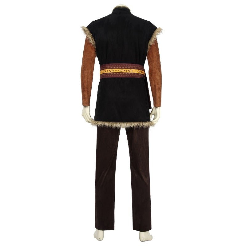 Fantasia de Cosplay Kristoff de Frozen 2 para Homens - Conjunto Completo de Halloween com Acessórios - Estrela Cosplay
