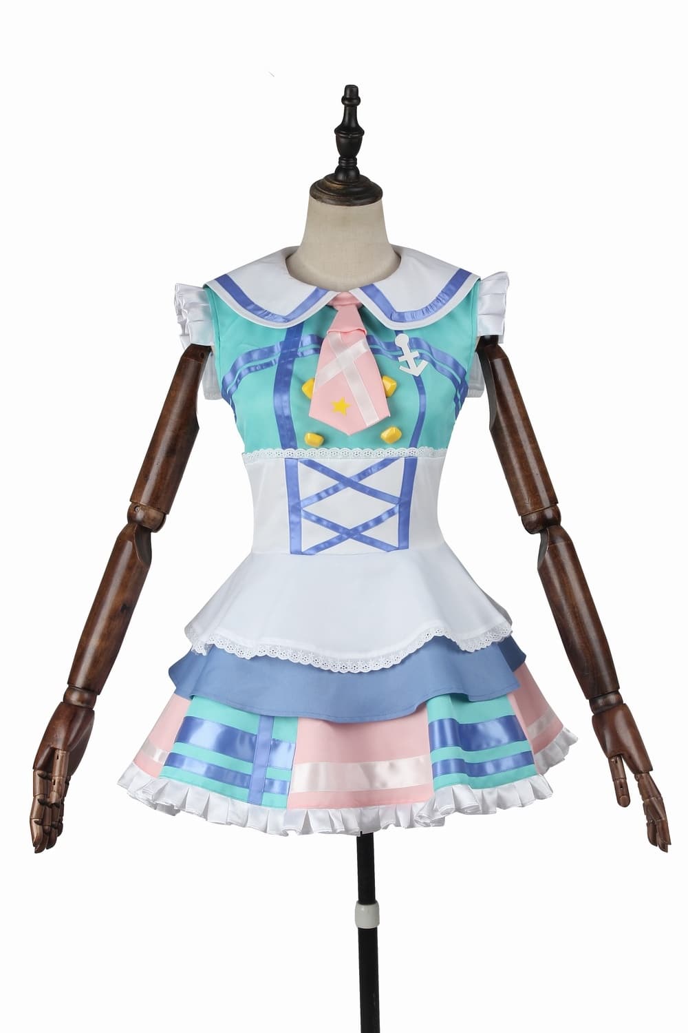 Fantasia de Cosplay Riko Sakurauchi Love Live Sunshine Personalizada para Halloween - Estrela Cosplay