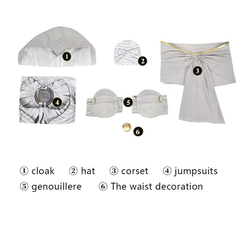 Traje de Cosplay Moon Superhero Mr Knight Marc Spector para Adultos Festa de Halloween - Estrela Cosplay