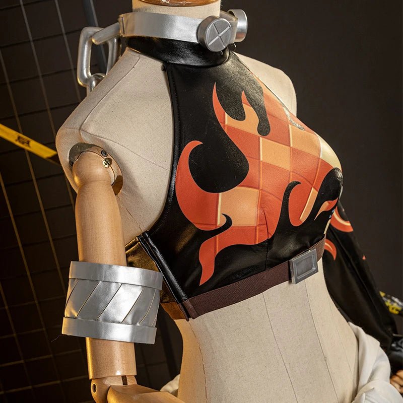 Fantasia de Cosplay Koleda Belobog de Zenless Zone Zero - Calças Cargo e Estilo Combate para Halloween e Festas Temáticas - Estrela Cosplay