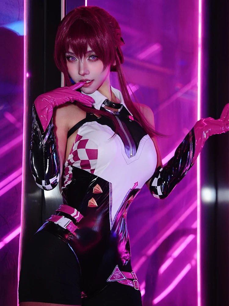 Traje de Cosplay Original Kafka de Honkai Star Rail - Macacão de Corrida Feminino para Halloween - Estrela Cosplay