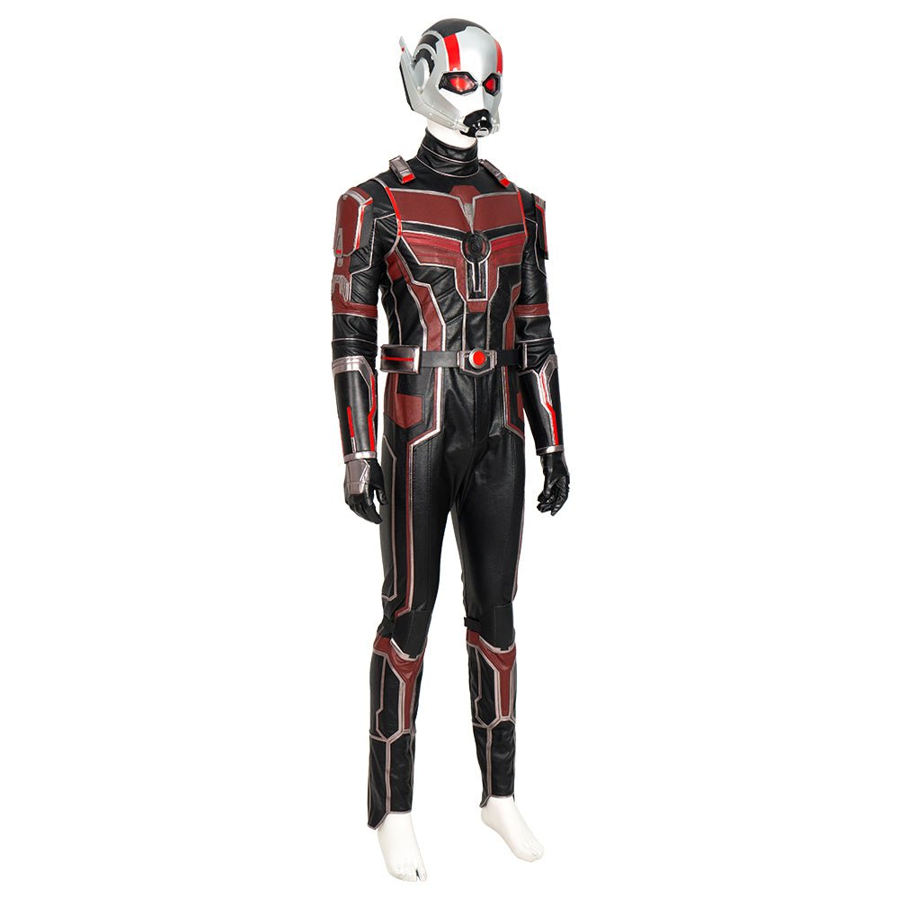 Fantasia Ant-Man 3 - Scott Lang Traje de Bateria com Capacete para Fãs da Marvel - Estrela Cosplay