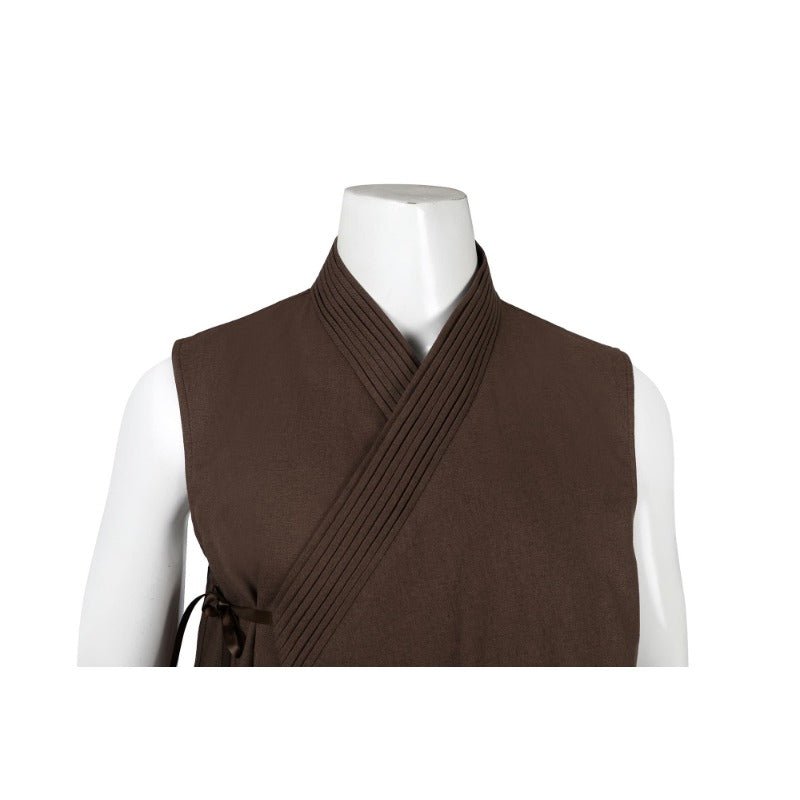 Traje de Cosplay Acolito Sol Masculino - Conjunto Completo de Túnica e Capa para Halloween e Carnaval - Estrela Cosplay