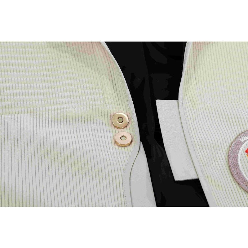 Jaqueta Branca Skeleton Crew Star Wars - Fantasia para Cosplay e Halloween - Estrela Cosplay