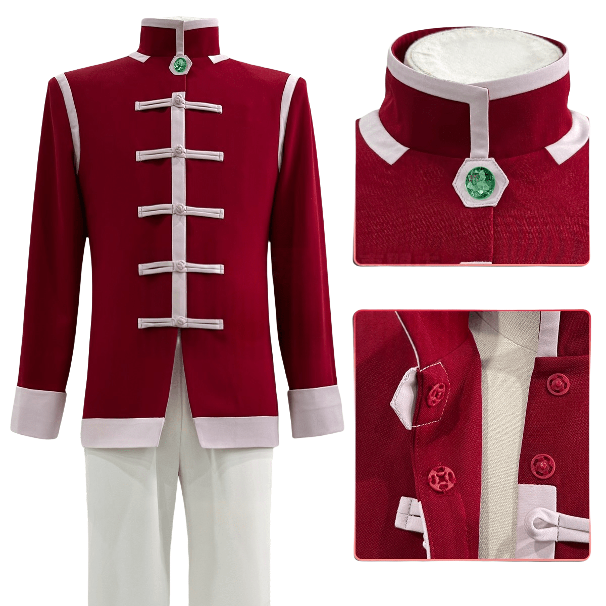 Traje de Cosplay Kurapika Tang Suit - Hunter x Hunter - Estrela Cosplay