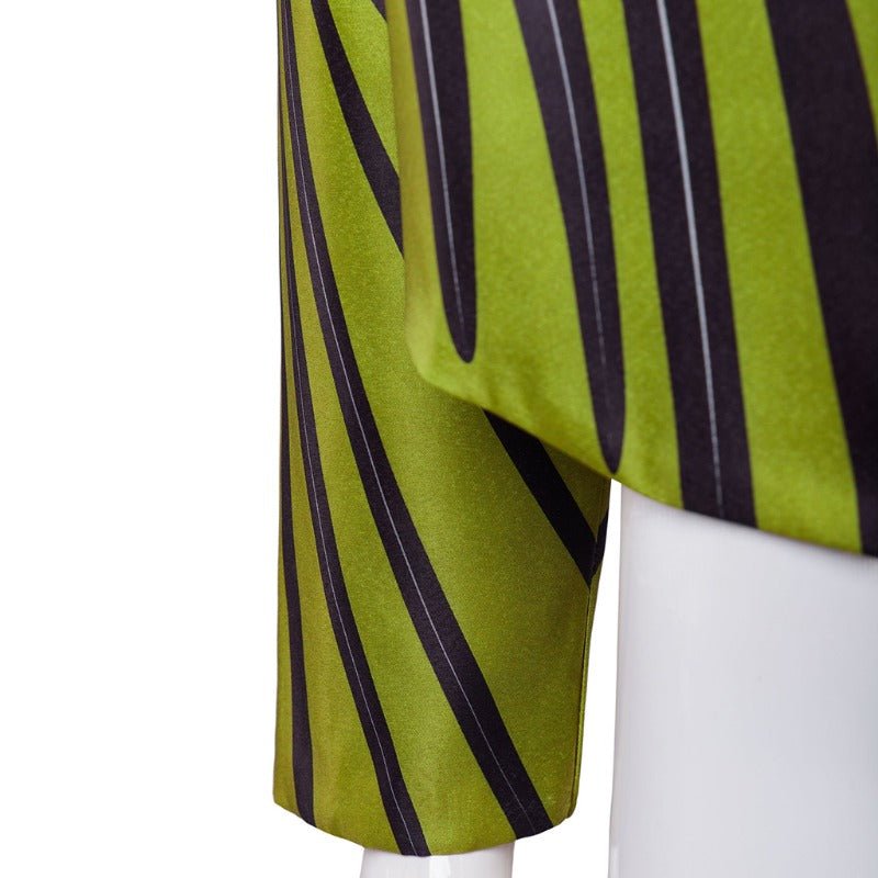 Fantasia Griff Tannen Casaco Verde para Homens Halloween Streetwear - Estrela Cosplay