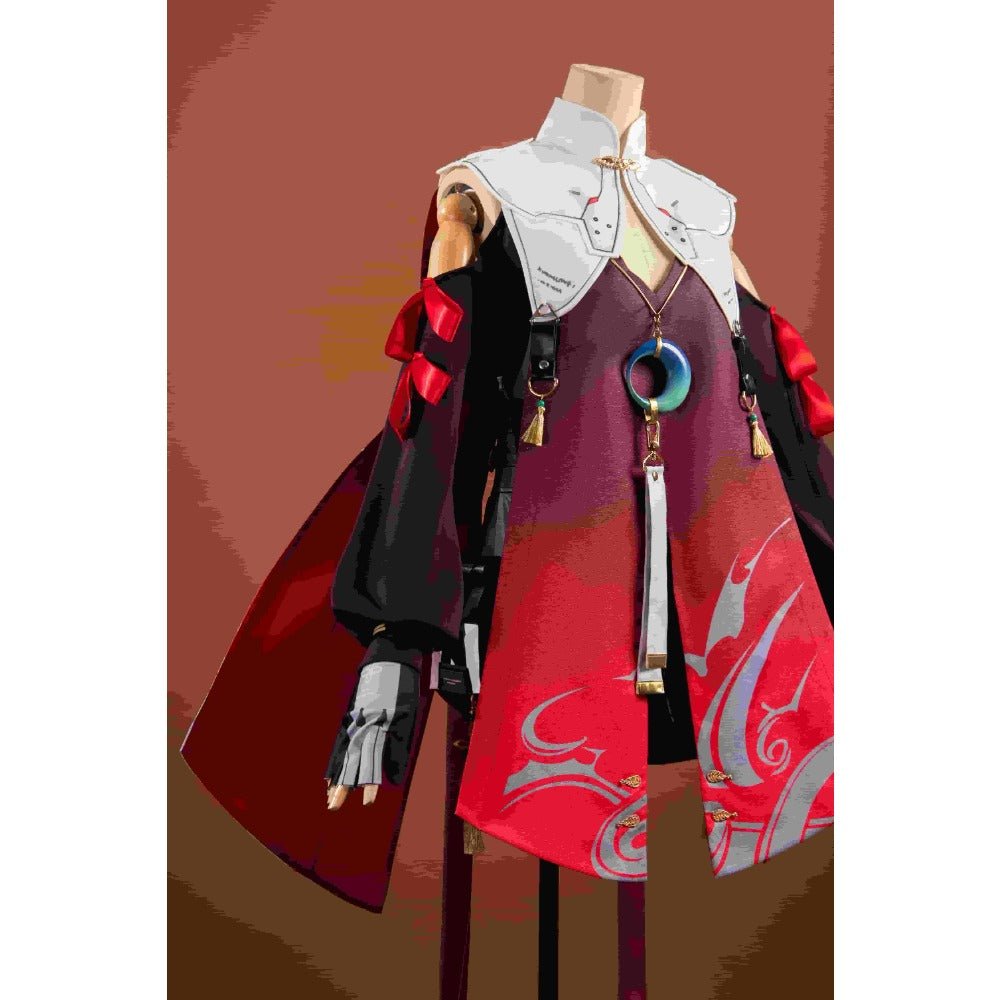 Traje de Cosplay Danjin de Wuthering Waves - Roupa Premium Inspirada no Jogo - Estrela Cosplay