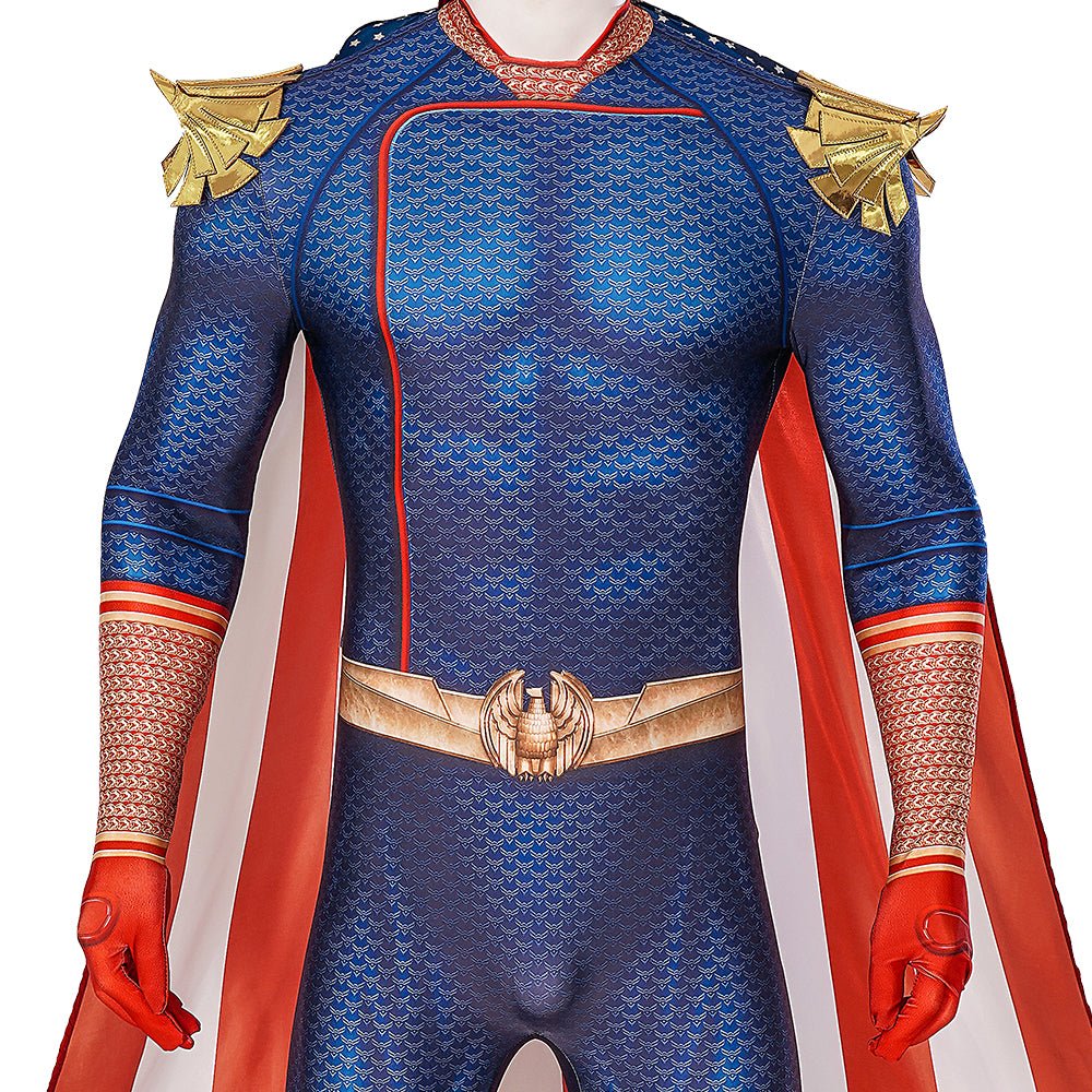 Fantasia Homelander da Série The Boys - Traje Premium de Cosplay - Estrela Cosplay