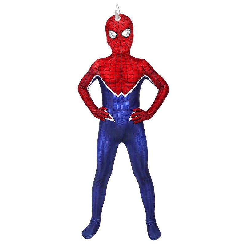 Fantasia de Spider-Man Punk para Crianças - Traje de Cosplay para Festa de Halloween - Estrela Cosplay