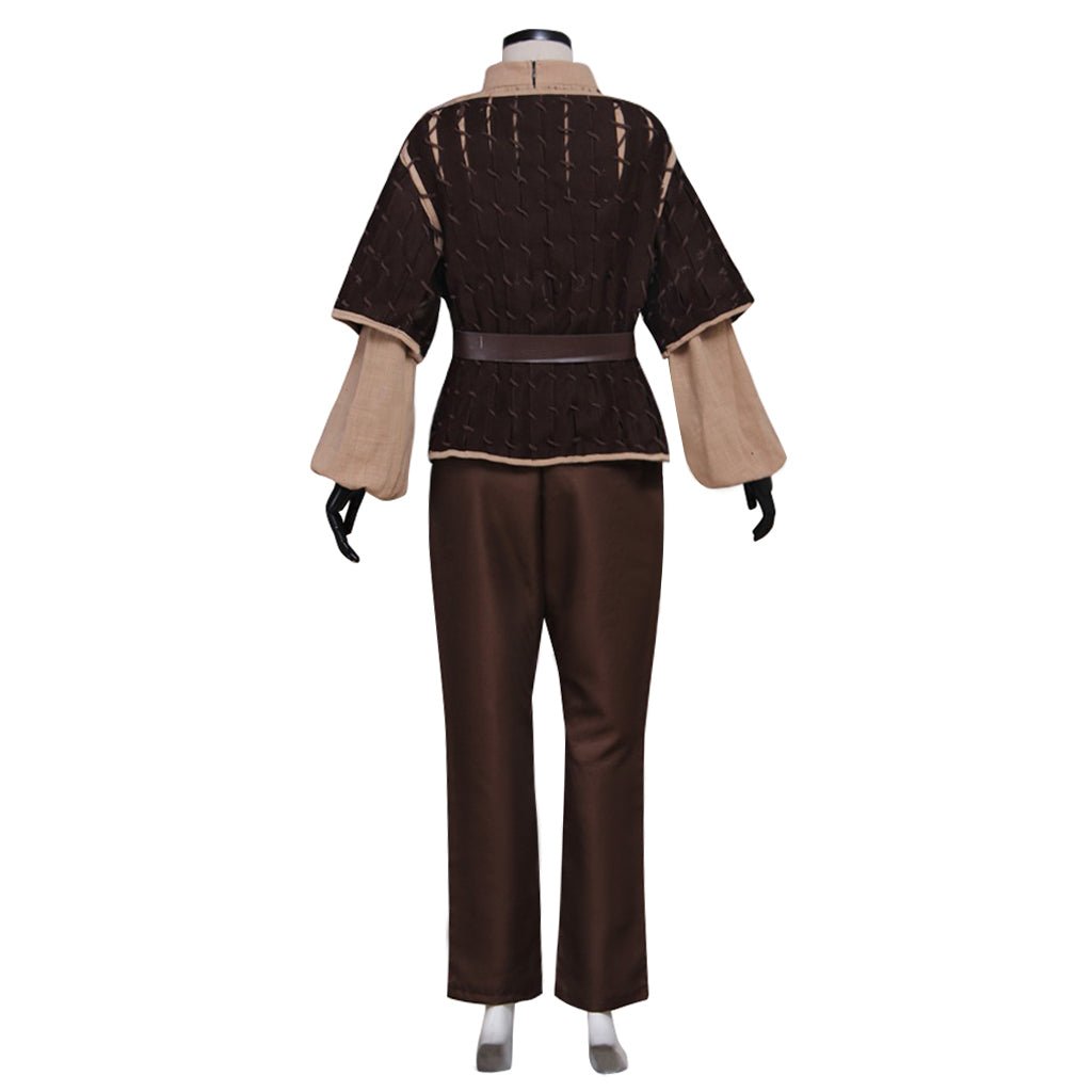 Fantasia de Arya Stark para Mulheres e Meninas - Conjunto Completo para Halloween e Carnaval - Estrela Cosplay