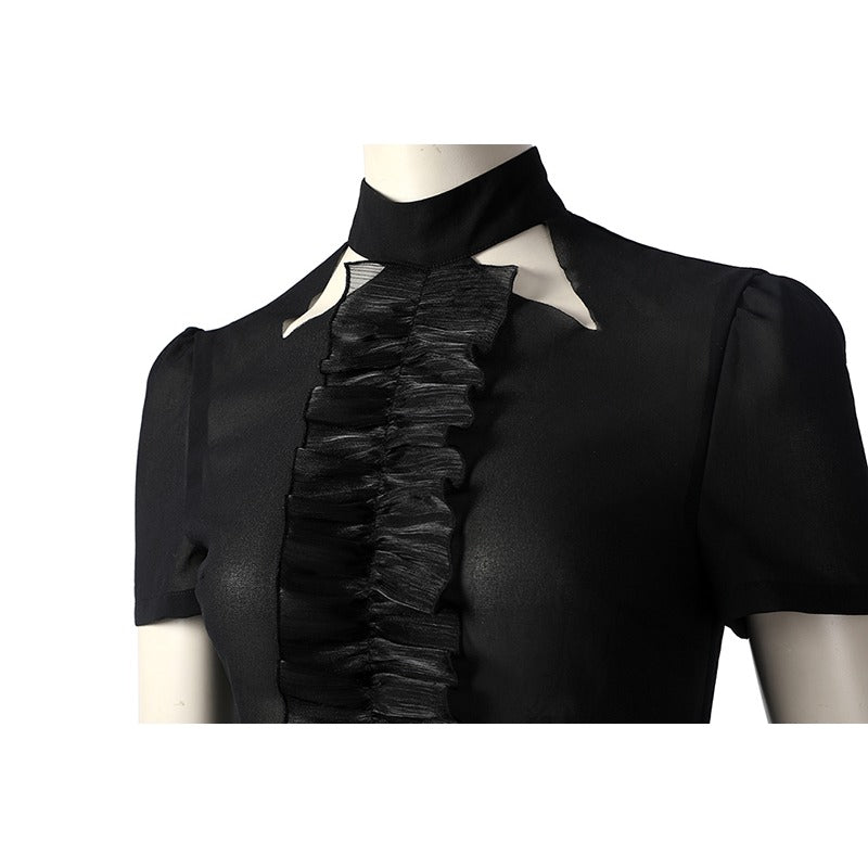 Casaco de Cosplay Cruella De Vil - Traje Estiloso Inspirado em Vilão para Halloween e Festas - Estrela Cosplay