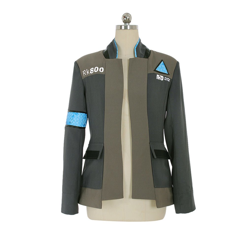 Detroit: Become Human Connor RK800 Fantasia Conjunto Completo Roupa de Trabalho para Homens Adultos - Estrela Cosplay