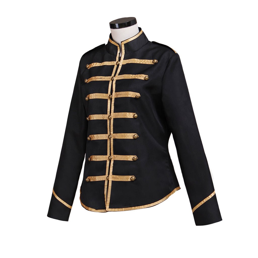Casaco Militar Dourado e Preto para Adultos | My Chemical Romance Parade - Estrela Cosplay