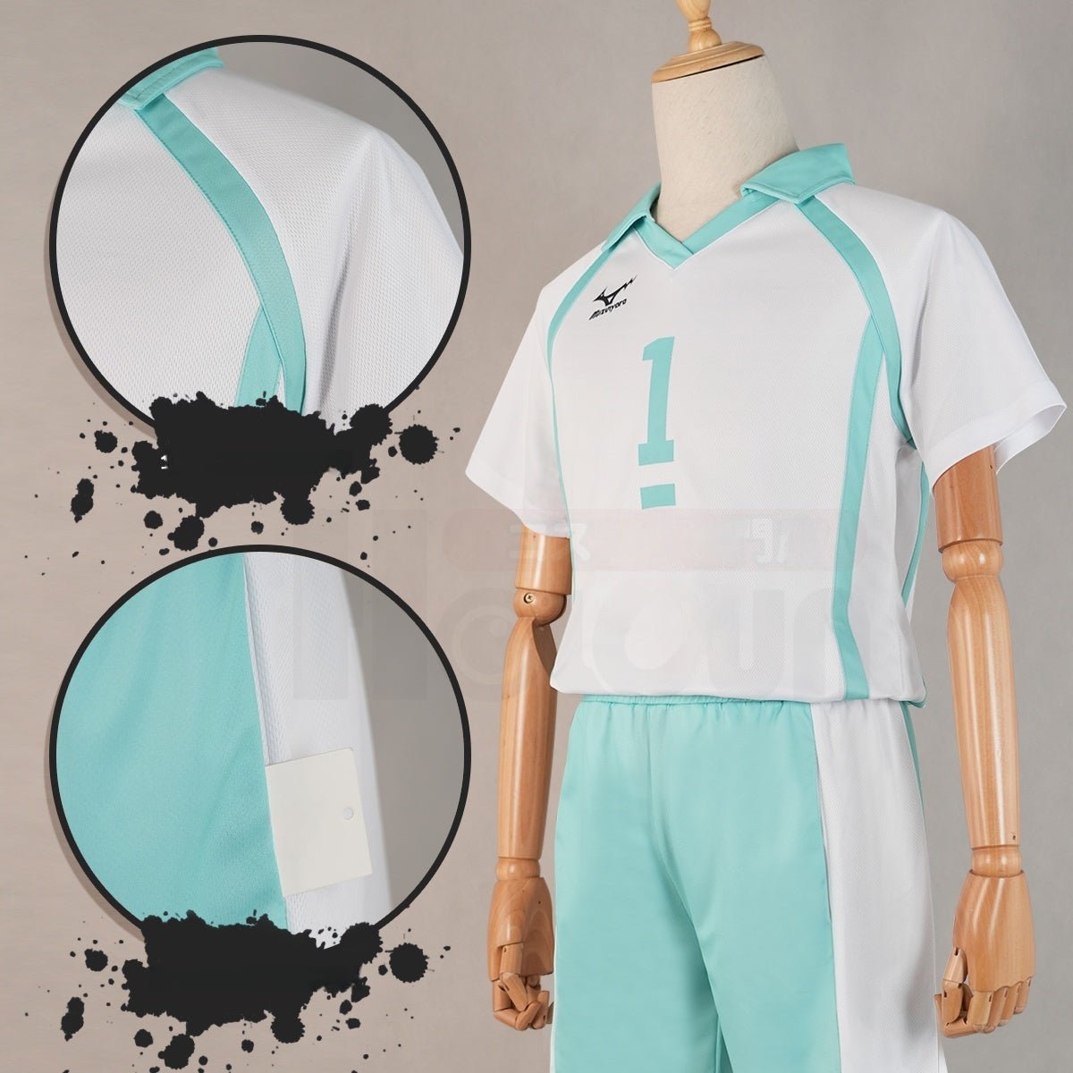 Fantasia de Cosplay Haikyuu!! Aoba Johsai - Qualidade Premium para Fãs de Anime - Estrela Cosplay