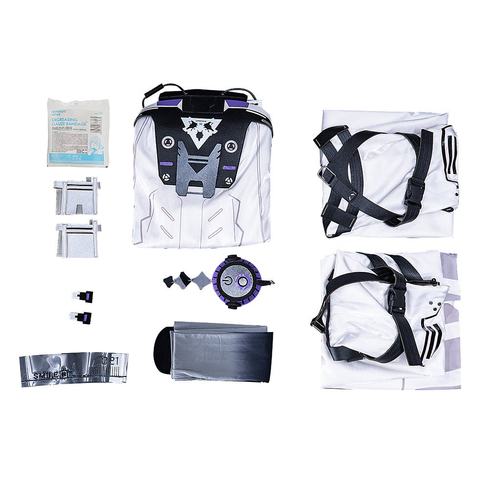 Traje Completo de Cosplay Gray Raven - No.21 de Punishing: Gray Raven - Estrela Cosplay