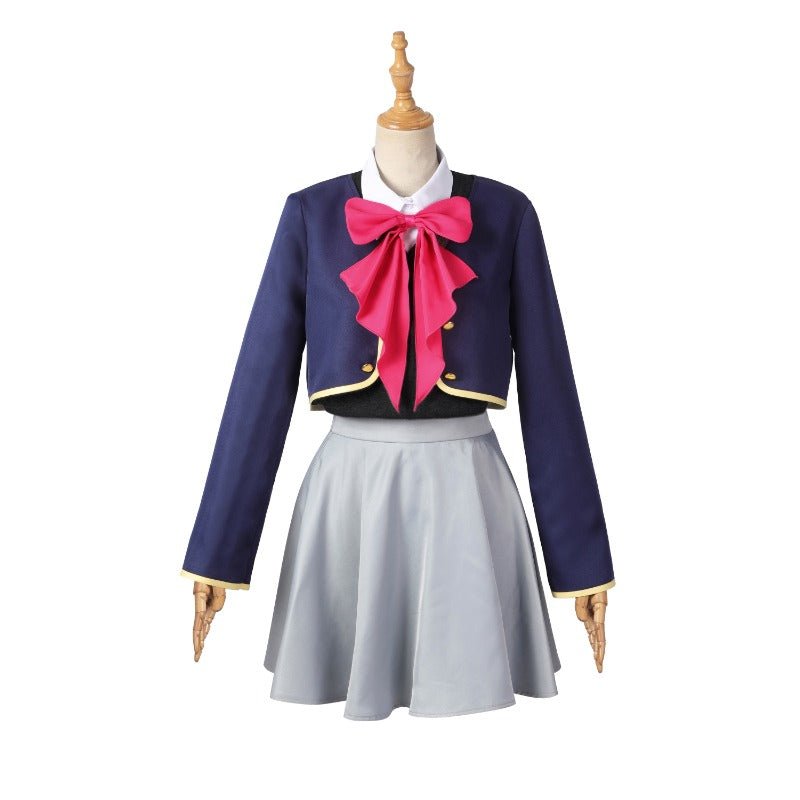 Fantasia de Cosplay Anime Oshi no Ko - Uniforme Escolar Marinheiro Arima Kana para Halloween - Estrela Cosplay