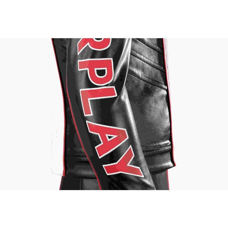 Fantasia de Mister Terrific Michael Holt - Traje de Couro Branco para Halloween - Estrela Cosplay