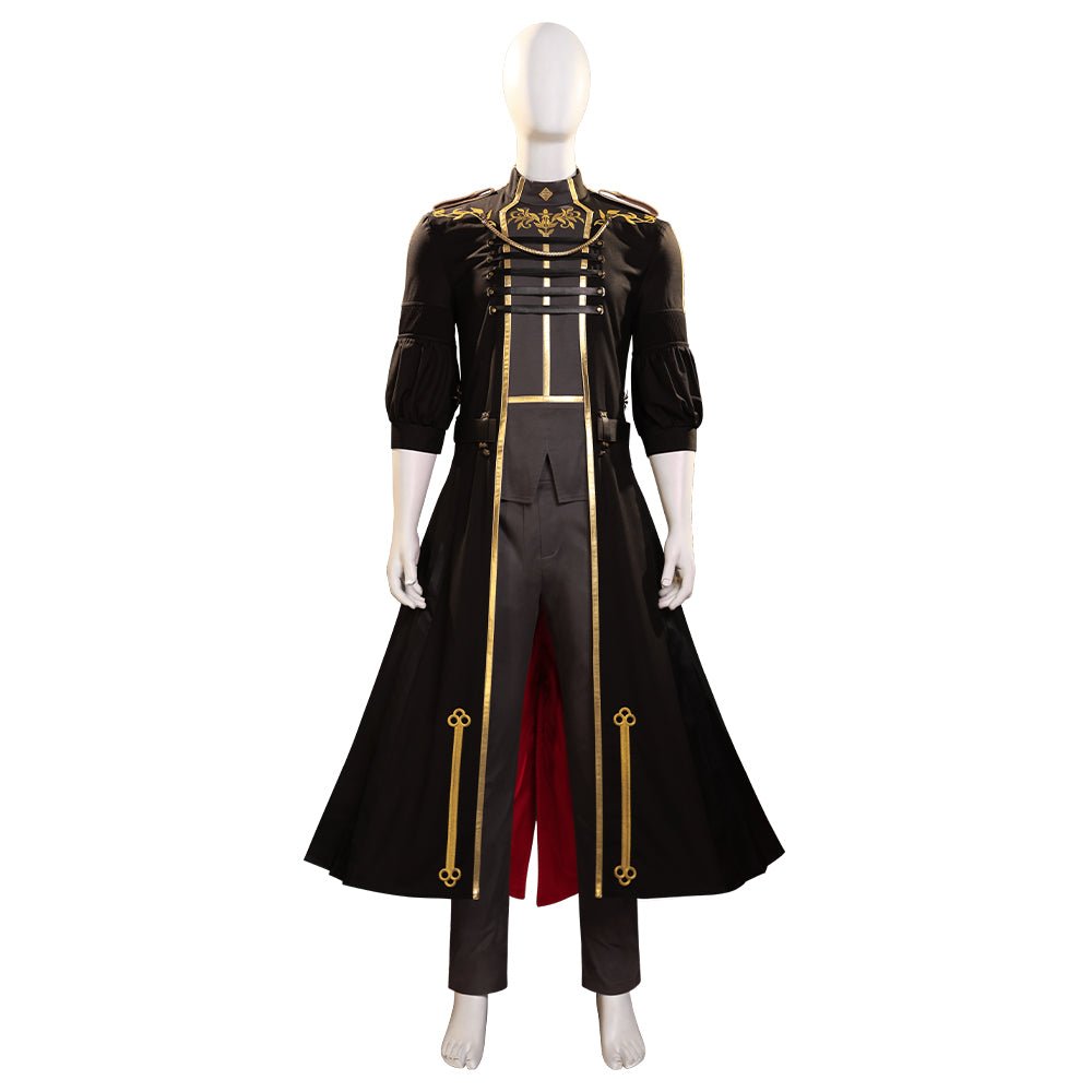Final Fantasy VII Ever Crise Uniforme Formal Shinra de Sephiroth - Fantasia Cósmica de Alta Qualidade para Halloween - Estrela Cosplay